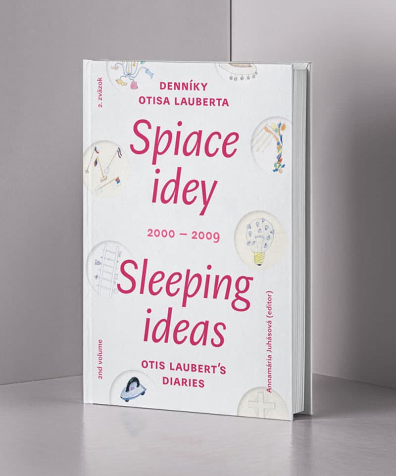Kniha Spiace idey, Denníky Otisa Lauberta, II. zväzok, vydaná v roku 2023